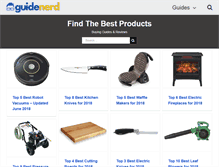 Tablet Screenshot of guidenerd.com